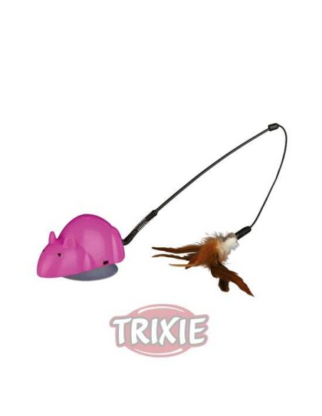 RATÓN LOCO CON JUGUETES INTERCAMBIABLES TRIXIE - 12 CM