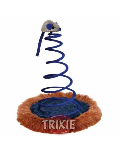 BASE CON MUELLE Y RATÓN TRIXIE - Ø20 X 25 CM