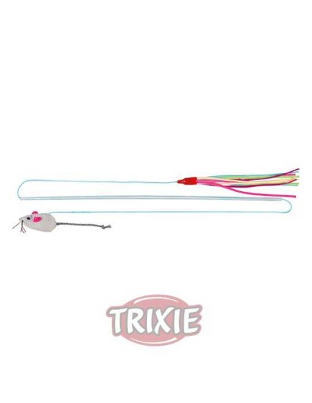 VARITA DE JUEGO CON 2 JUGUETES TRIXIE - 40 CM