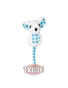 RATÓN DENIM DE PELUCHE TRIXIE - 8 CM
