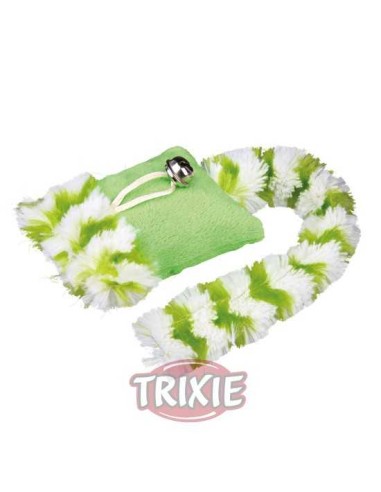 COJÍN JUEGO CON CASCABEL TRIXIE - 20 CM
