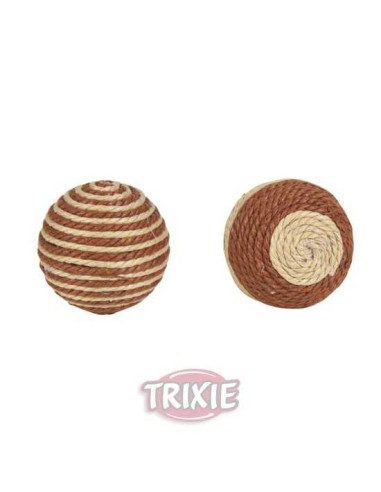 PELOTAS FORRADAS CON HILO DE ALGODÓN TRIXIE -...