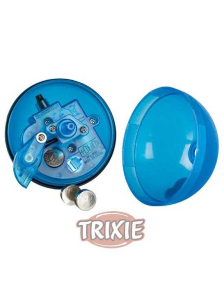 PELOTA ROLLO CON MOTOR Y LED DE PLÁSTICO TRIXIE - Ø6 CM
