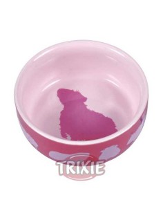 COMEDERO CERÁMICO CONEJOS TRIXIE - Ø11 CM / 250 ML