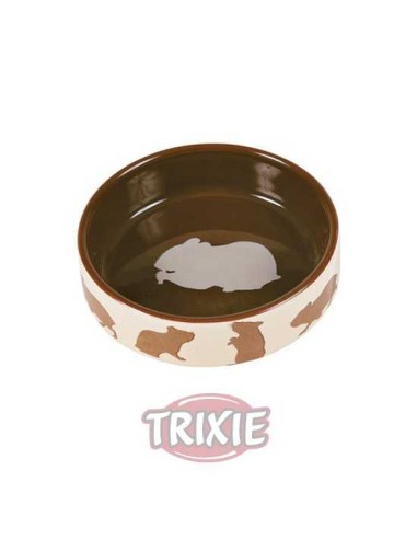 COMEDERO CERÁMICO CONEJOS TRIXIE - Ø11 CM / 250 ML