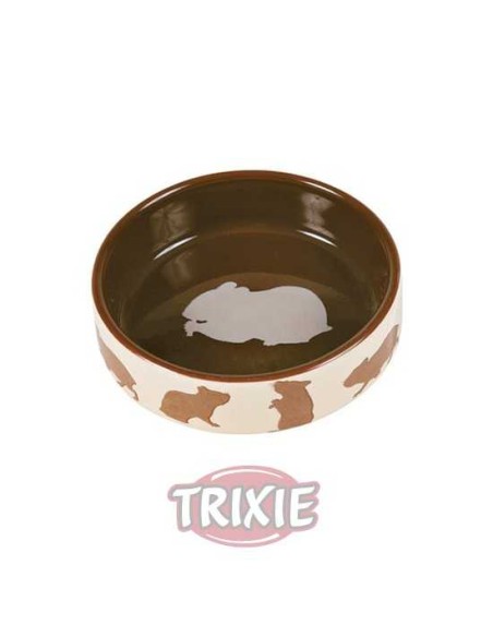 COMEDERO CERÁMICO CONEJOS TRIXIE - Ø11 CM / 250 ML