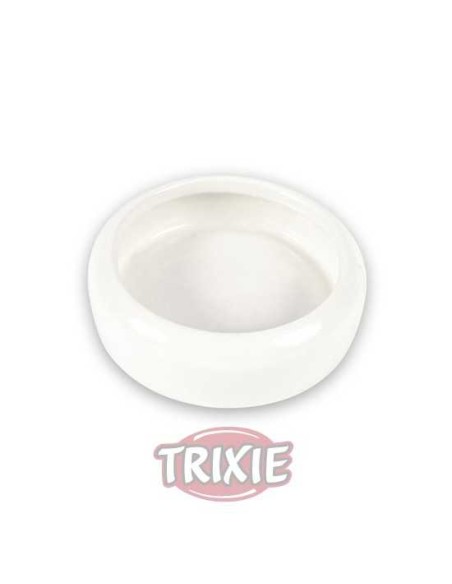 COMEDERO CERÁMICO PINTADO PARA HÁMSTER TRIXIE - Ø9 CM / 100 ML