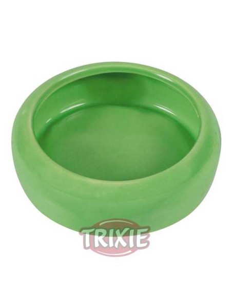 COMEDERO CERÁMICO PINTADO PARA HÁMSTER TRIXIE - Ø9 CM / 100 ML