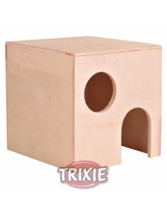 CASITA MADERA TECHO ABATIBLE TRIXIE