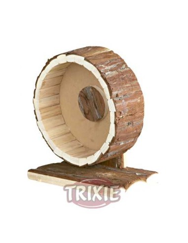 RUEDA GIRATORIA MADERA NATURAL LIVING TRIXIE -...