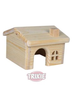 CASITA MADERA PARA HÁMSTERS TRIXIE - 15 X 11 X 15 CM