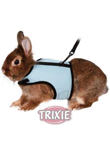 ARNÉS SUAVE CON CORREA PARA CONEJOS ENANOS TRIXIE