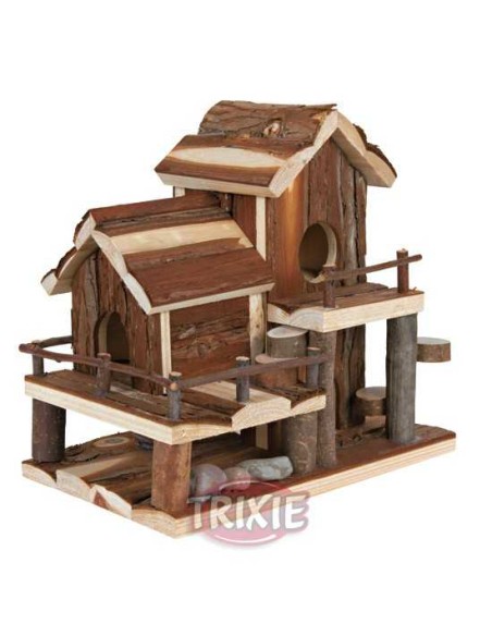 CASITA HÁMSTERS BIRTE NATURAL LIVING TRIXIE - 25 X 24 X 16 CM