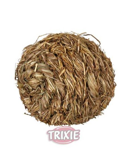PELOTA DE HIERBA CON CASCABEL TRIXIE - Ø10 CM