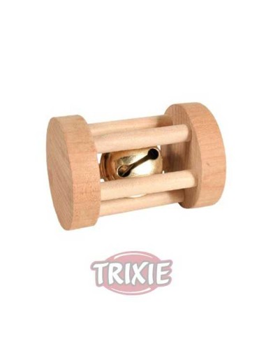CILINDRO MADERA CON CASCABEL PARA ROER TRIXIE