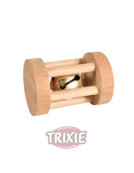 CILINDRO MADERA CON CASCABEL PARA ROER TRIXIE