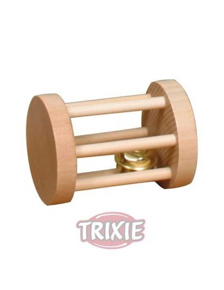 CILINDRO MADERA CON CASCABEL PARA ROER TRIXIE