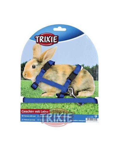 SET ARNÉS Y CORREA CONEJOS LISO TRIXIE