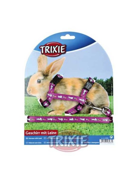 SET ARNÉS Y CORREA CONEJOS RABBIT TRIXIE