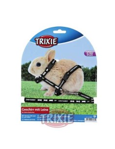 SET ARNÉS Y CORREA PARA CONEJOS JUNIOR TRIXIE 2