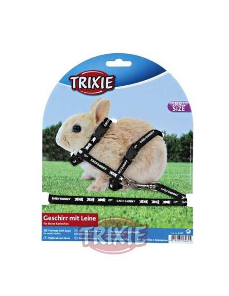 SET ARNÉS Y CORREA PARA CONEJOS JUNIOR TRIXIE