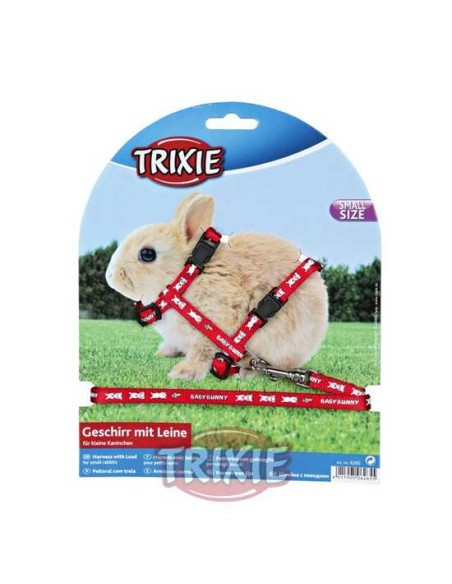 SET ARNÉS Y CORREA PARA CONEJOS JUNIOR TRIXIE