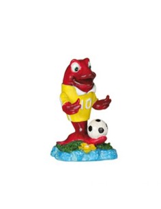 FIGURA DELFÍN FUTBOLISTA TRIXIE - 7 CM