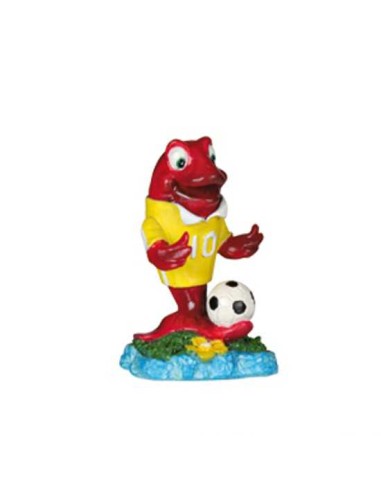 FIGURA DELFÍN FUTBOLISTA TRIXIE - 7 CM