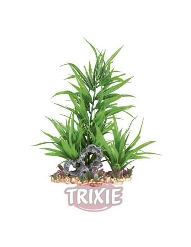 PLANTAS PLÁSTICO CON BASE GRAVA III TRIXIE - 18 CM