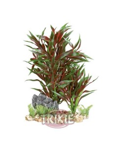 PLANTAS PLÁSTICO CON BASE GRAVA IV TRIXIE - 18 CM