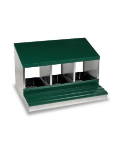 PONEDERO PARA GALLINAS 3 DEPARTAMENTOS GAUN