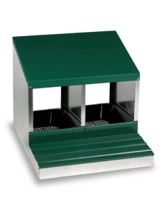 PONEDERO PARA GALLINAS 2 DEPARTAMENTOS GAUN