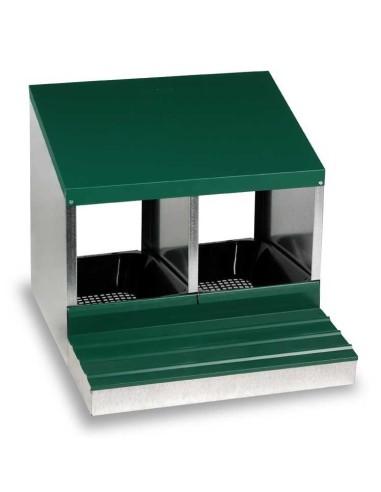 PONEDERO PARA GALLINAS 2 DEPARTAMENTOS GAUN