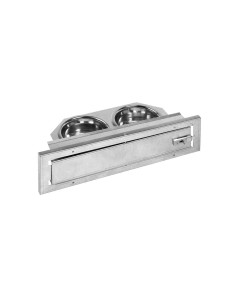 COMEDERO GIRATORIO PARA LOROS 2 PLATOS GAUN