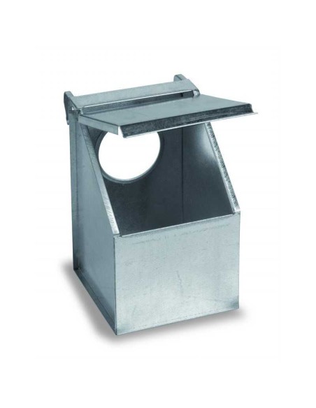 COMEDERO DE CHAPA PARA PALOMAS Y PERDICES 1 HUECOS COPELE - 1