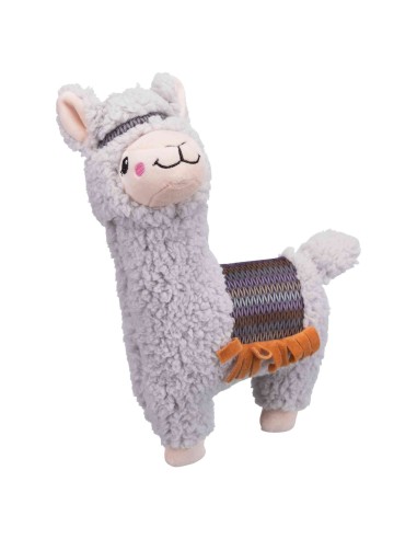 JUGUETE PELUCHE ALPACA DE FELPA TRIXIE - 31 CM