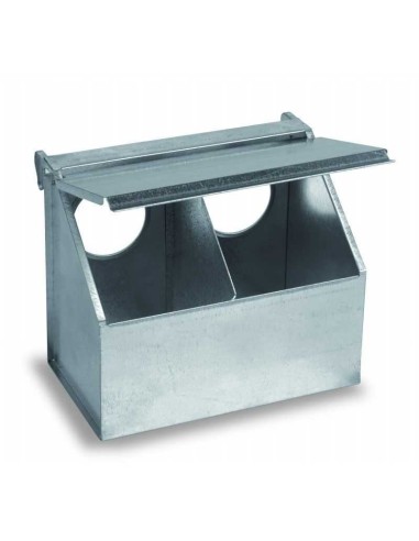 COMEDERO DE CHAPA PARA PALOMAS Y PERDICES 2...