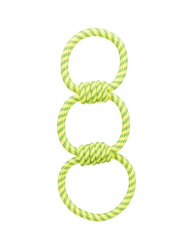 AQUA TOY CUERDA DE JUEGO CON AGARRES TRIXIE -...