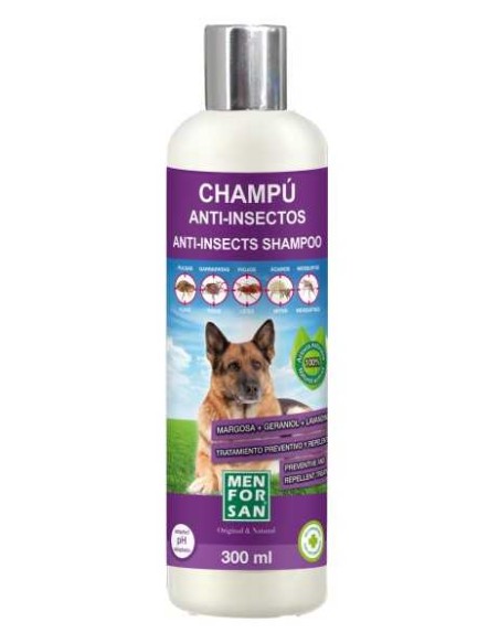 CHAMPÚ REPELENTE INSECTOS MENFORSAN - 300 ML