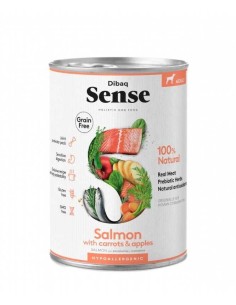 ADULT SALMON HUMEDO DIBAQ SENSE - 380 GR