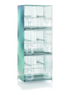 JAULA 3 DEPARTAMENTOS ZINCADA RSL