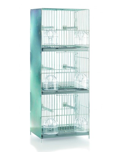 JAULA 3 DEPARTAMENTOS ZINCADA RSL