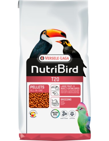 NUTRIBIRD TUCANES T20 VERSELE LAGA - 10 KG