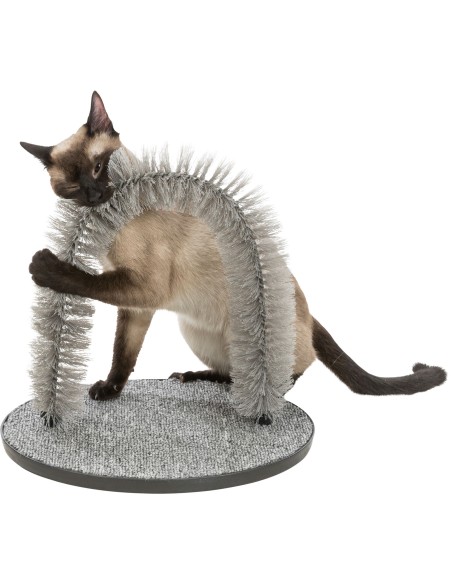ARCO MASAJE Y CUIDADO PELAJE PARA GATOS TRIXIE - 36 X 33 CM