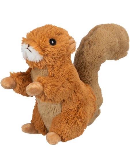 JUGUETE ARDILLA DE FELPA CON MATERIALES RECICLADOS PARA PERROS TRIXIE - 20 CM