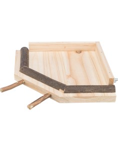 ÁREA ESQUINERA PARA POSARSE PARA PÁJAROS TRIXIE - 19 X 19 CM