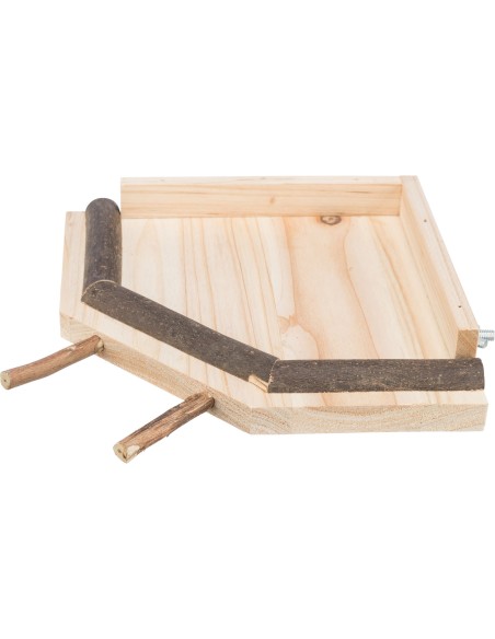 ÁREA ESQUINERA PARA POSARSE PARA PÁJAROS TRIXIE - 19 X 19 CM