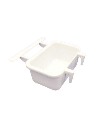 BIZCOCHERA BLANCA CON POSADERO LISA