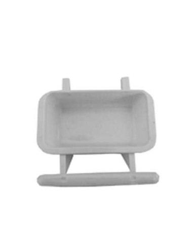 BIZCOCHERA BLANCA CON POSADERO LISA