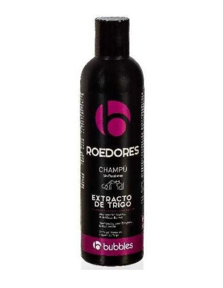 CHAMPÚ PARA ROEDORES BUBBLES - 250 ML